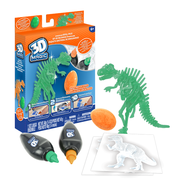 3D Magic - 3D Magic Dinosaur Set