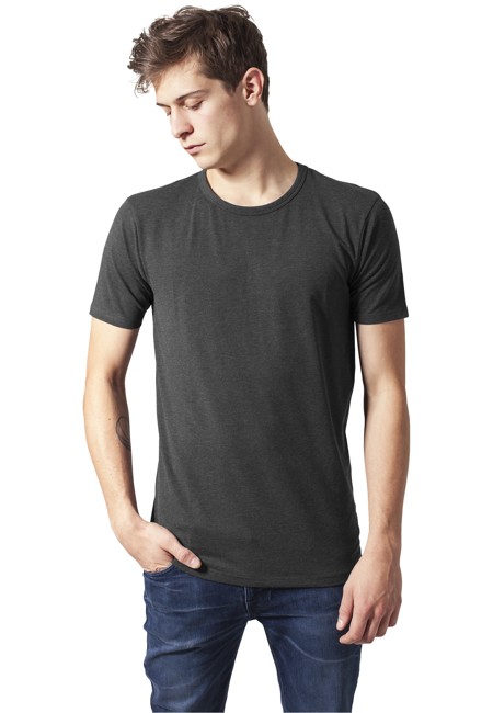 Urban Classics 'Fitted Stretch' T-shirt - Charcoal