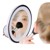 UNIQ® 10x Magnifying Suction Mirror With Bright LED Light - White thumbnail-2