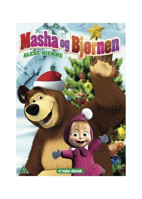 Masha Og Bjørnen 4 - Alene Hjemme - DVD