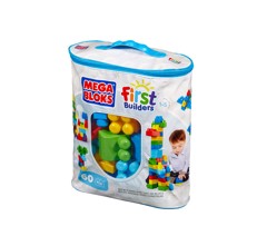 Mega Bloks - First Builders - Building Bag Classic, 60 pcs (8416)