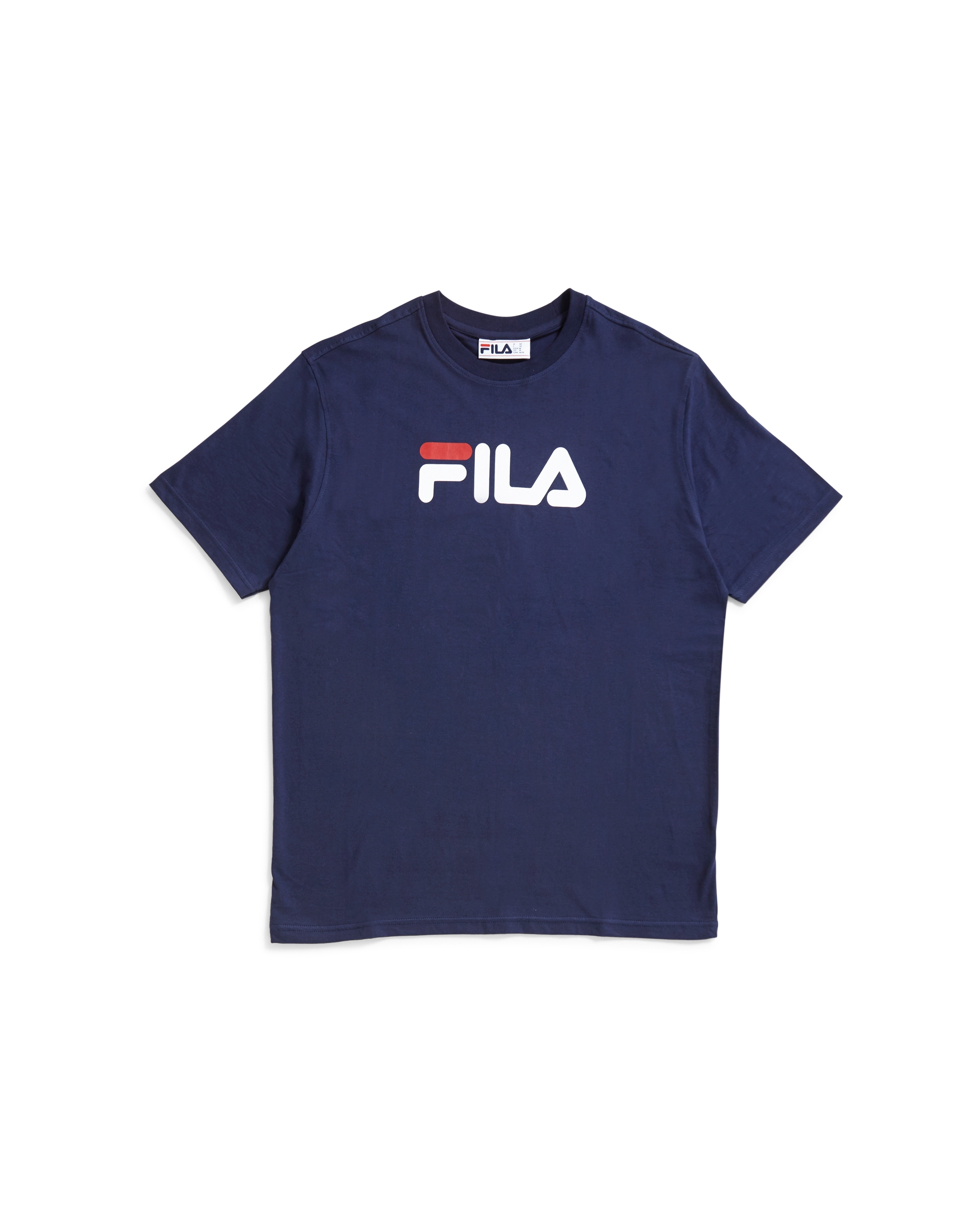 navy blue fila t shirt