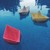 Oli & Carol - Origami båd til badet, lys gul thumbnail-3