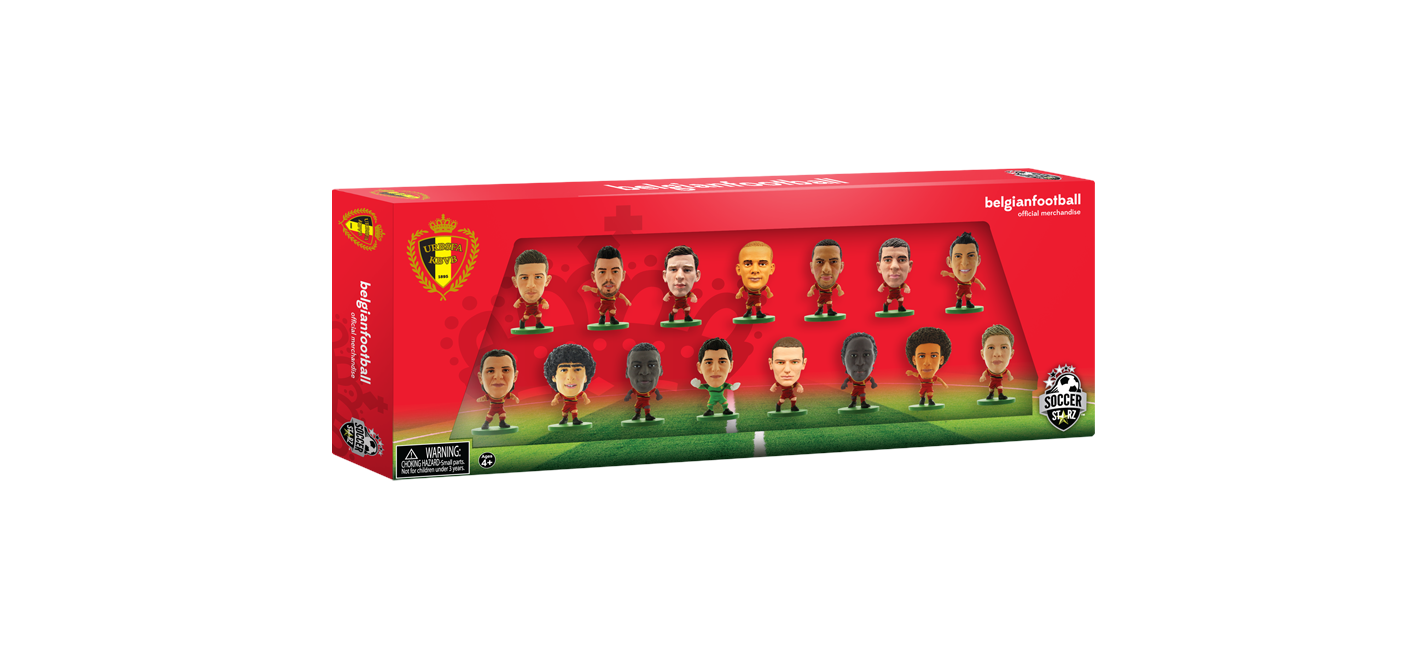 Soccerstarz - Belgium - 15 Players Team Pack 2016 (Version 1)