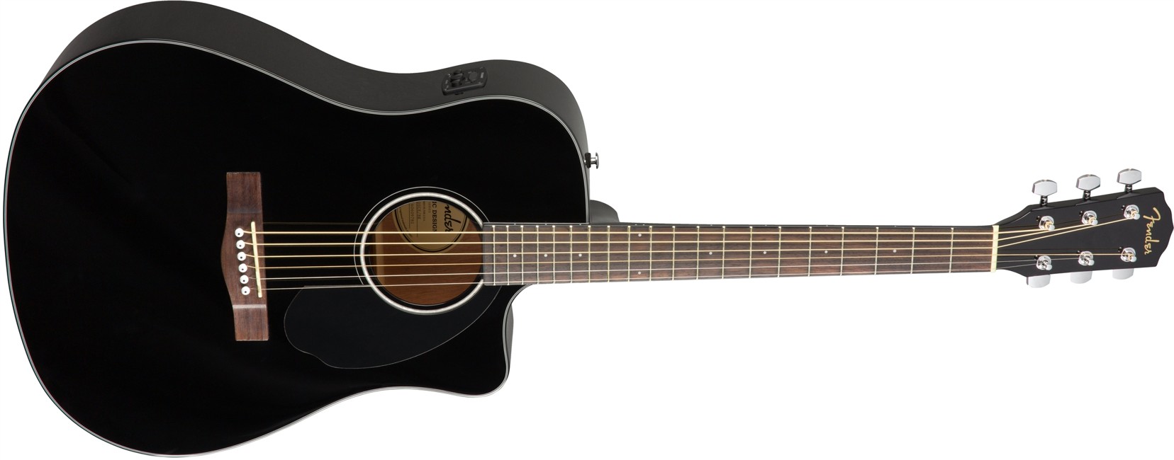 Fender - CD-60SCE - Akustisk Guitar (Black)
