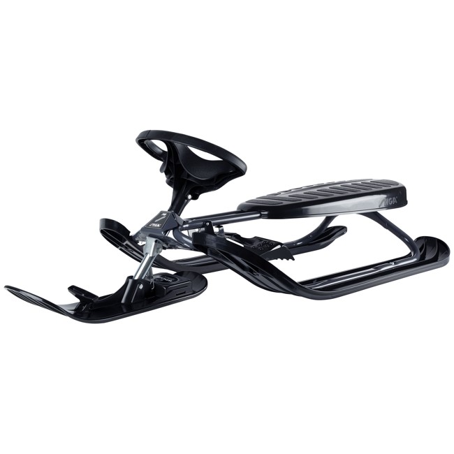 Stiga - Snowracer Color Pro Steering sledge - Black (73-2322-02)