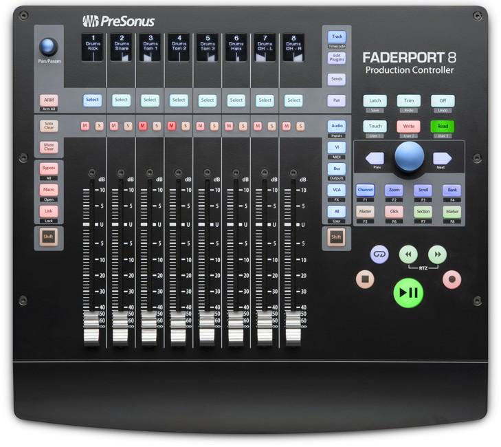 Presonus - Faderport 8 - USB Musik Produktion Controller