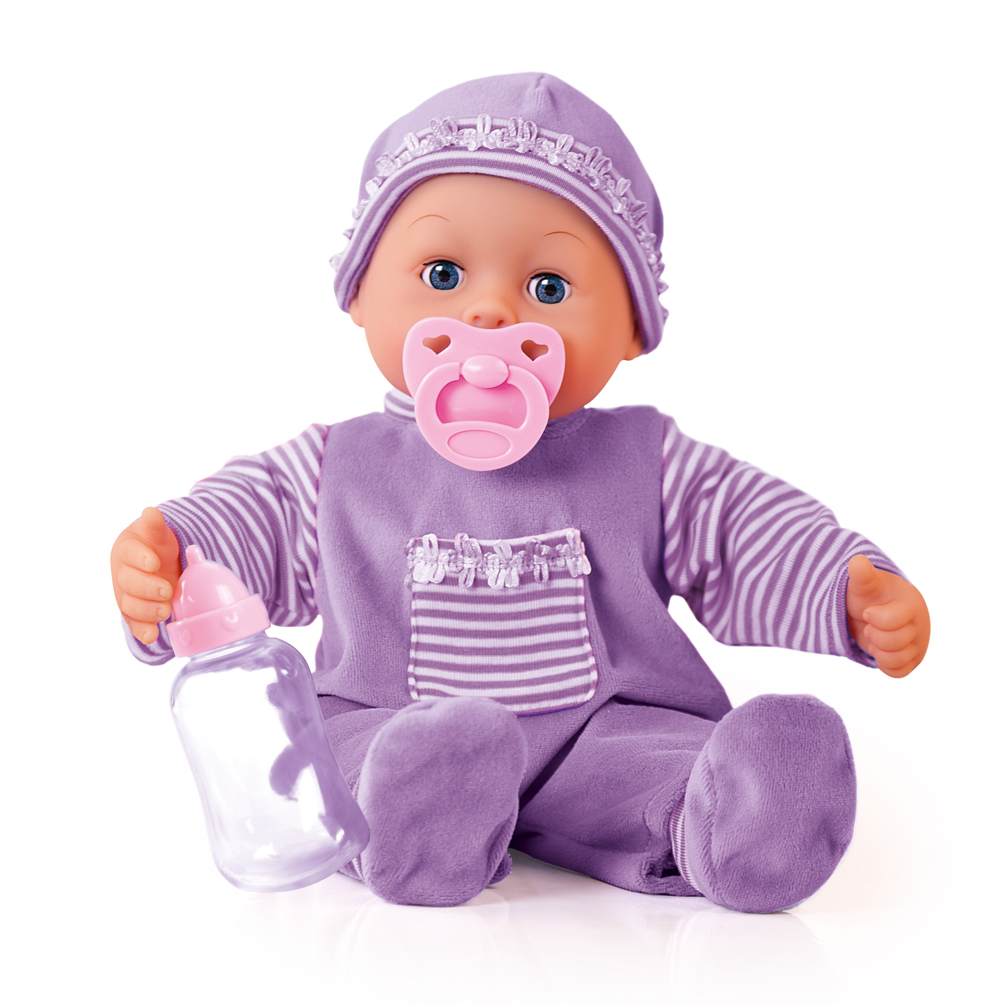 Bayer - Doll - First Words Baby Purple 38 cm (93826AA)