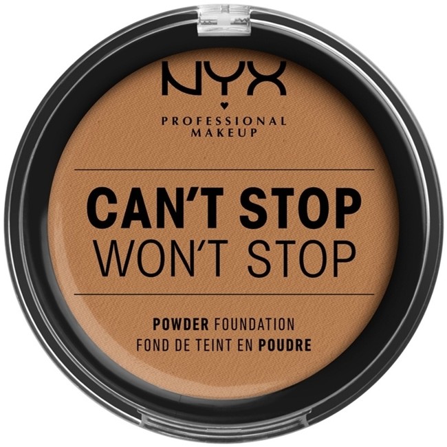 NYX Professional Makeup - Can't Stop Won't Stop Powder Foundation - Natural Tan