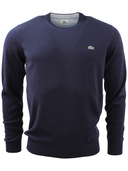 Lacoste 'O-neck' Jersey - Navy