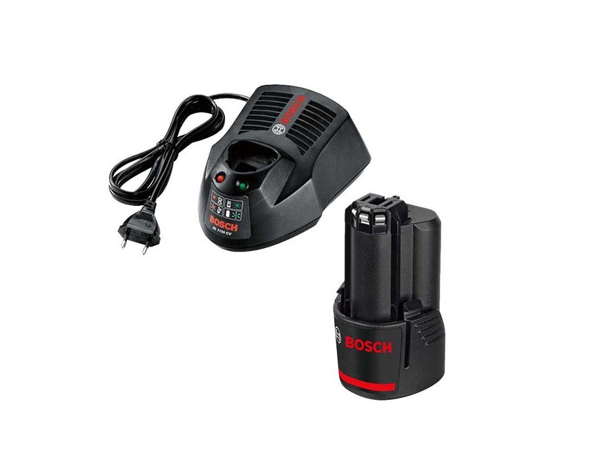 zzBosch - Battery 10.8V 2.0 Ah + Quick Charger Professional