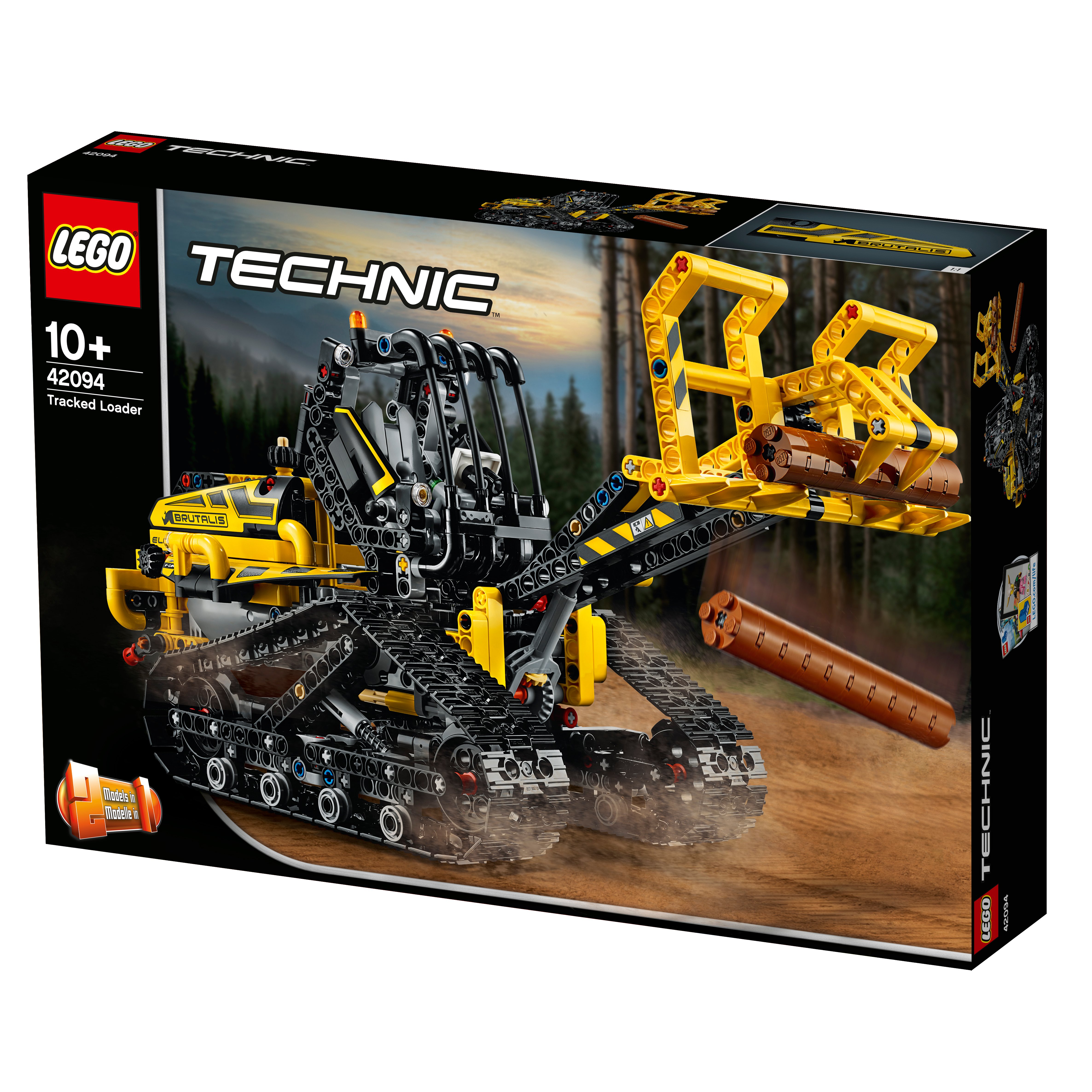 lego technic tracked loader