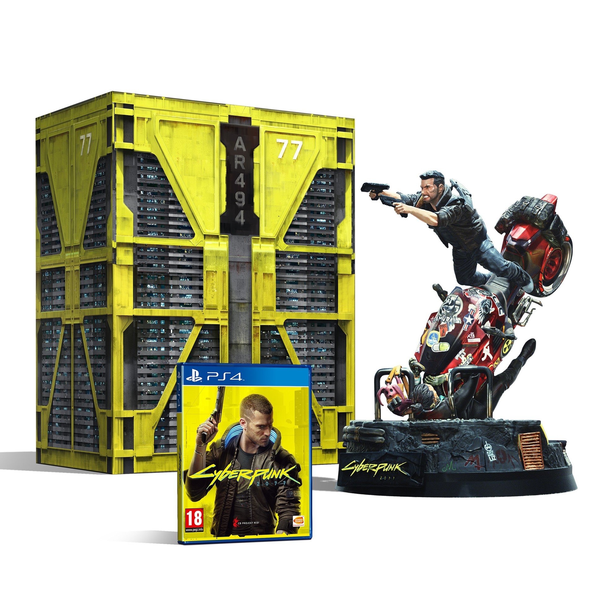 Kjøp Cyberpunk 2077 (Collector's Edition) - PlayStation 4 - Engelsk -  Collector's Edition - Inkl. frakt (Toll og MVA er inkludert)