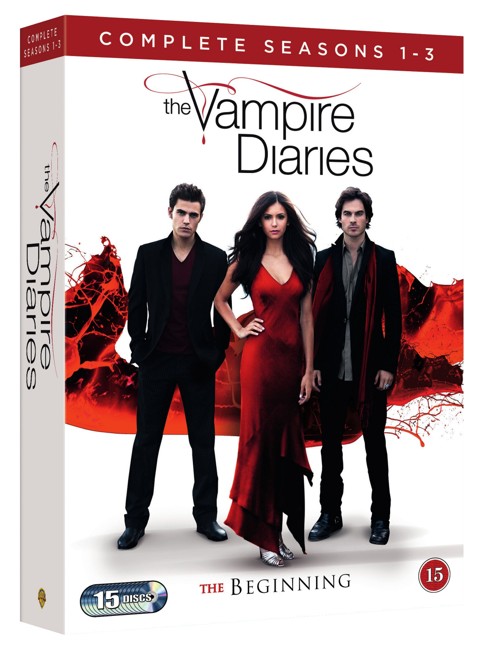 The Vampire Diaries - The Beginning - Sæson 1-3 - DVD