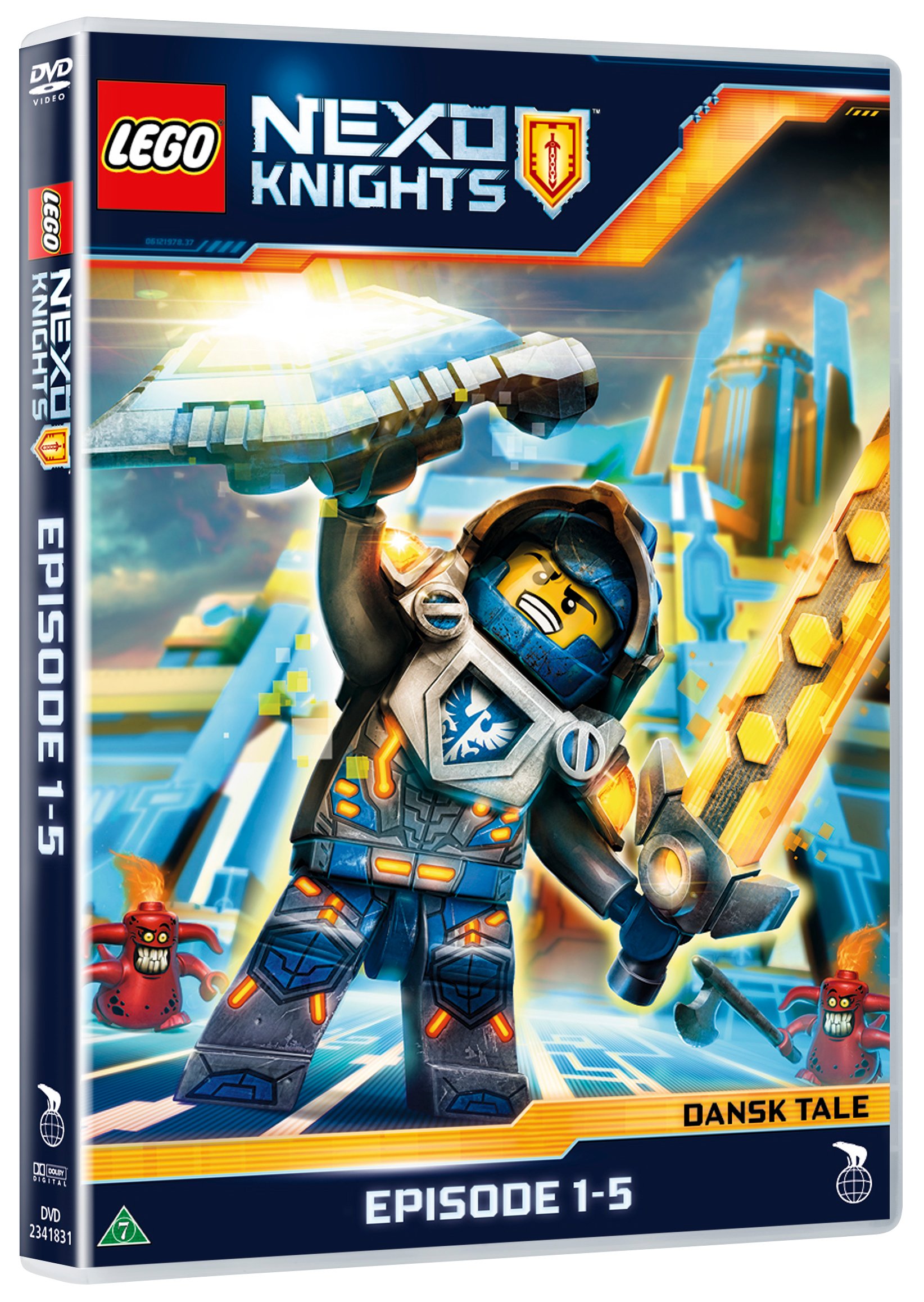område suge Mark Køb LEGO - NEXO Knights series 1 (Episoder 1-5) - DVD