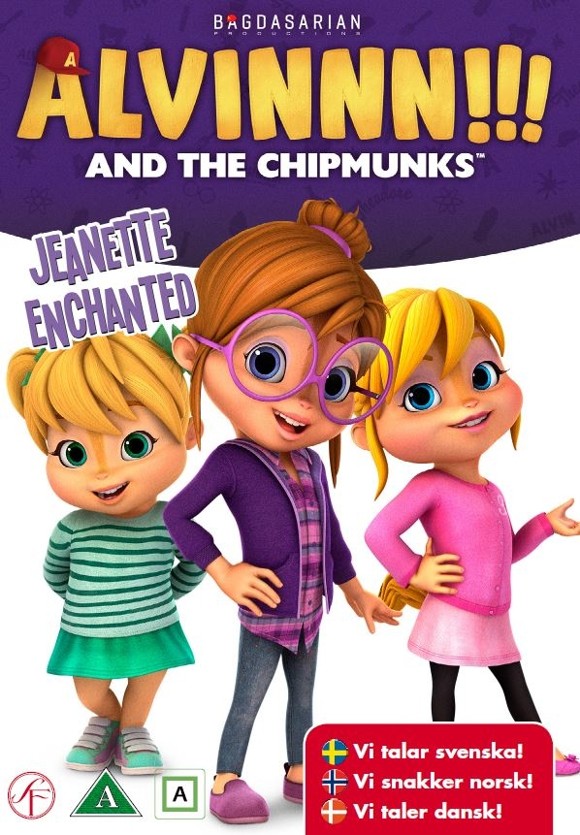 Kjøp Alvinnn and the Chipmunks - Jeanette Enchanted - DVD - Inkl. frakt