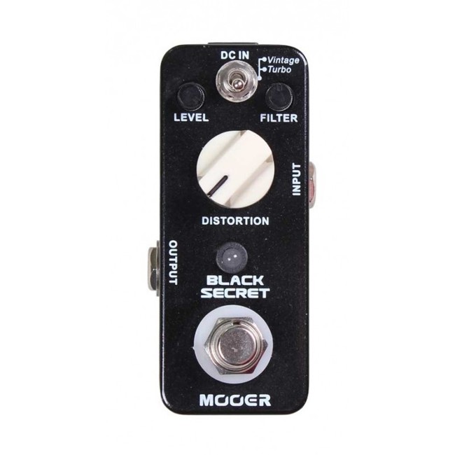 Mooer - Black Secret Distortion - Guitar Effekt Pedal