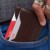 Brun RFID kortholder i ægte læder til 4 kort thumbnail-5