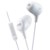 JVC In-Ear Headphones with 1-Button Remote Control And Mic - White thumbnail-1