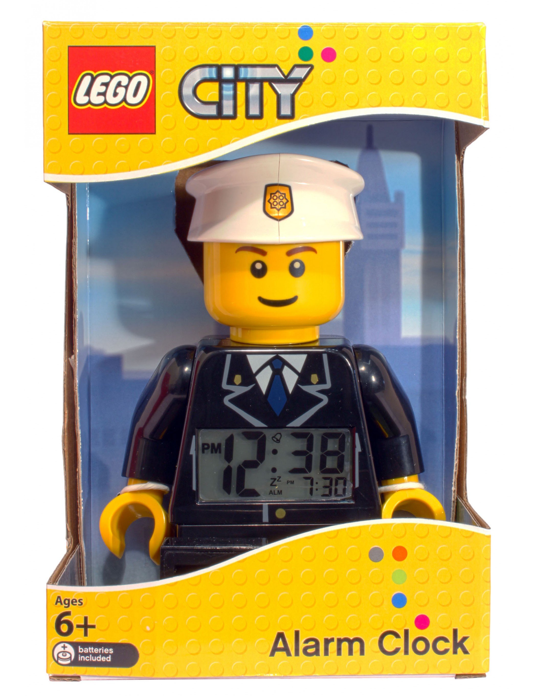 lego minifigure clock