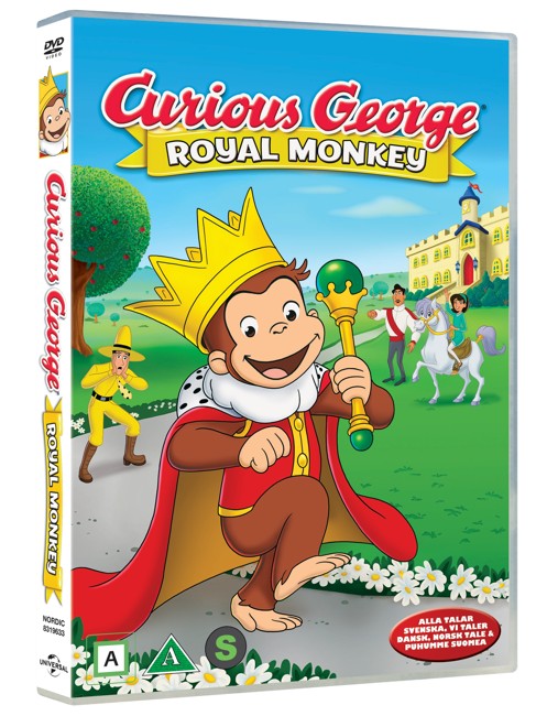 Curious George: Royal Monkey - Dvd