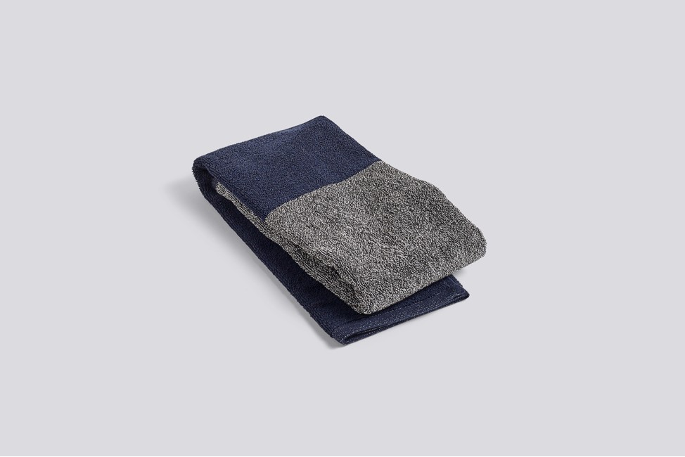 HAY - Compose Gæste Håndklæde 50 x 100 cm - Navy Blå