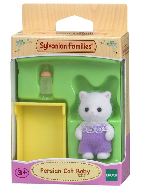 Sylvanian Families Persian Cat Baby Doll