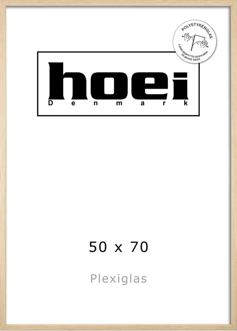 Hoei Denmark - Hoei 114 Ramme Plexiglas 50 x 70 cm - Ege Look