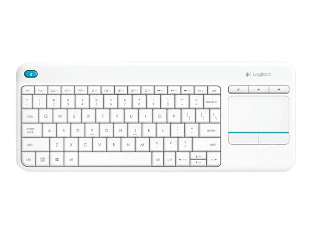 Logitech Wireless Touch Keyboard K400 Plus white (Pan Nordic)
