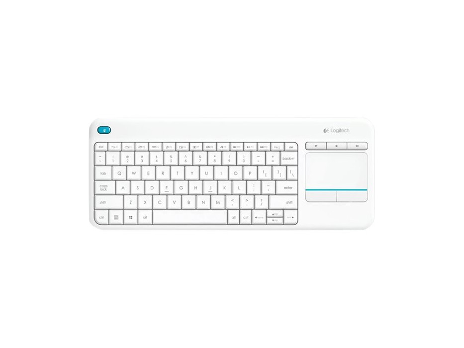 Logitech Wireless Touch Keyboard K400 Plus white (Pan Nordic)
