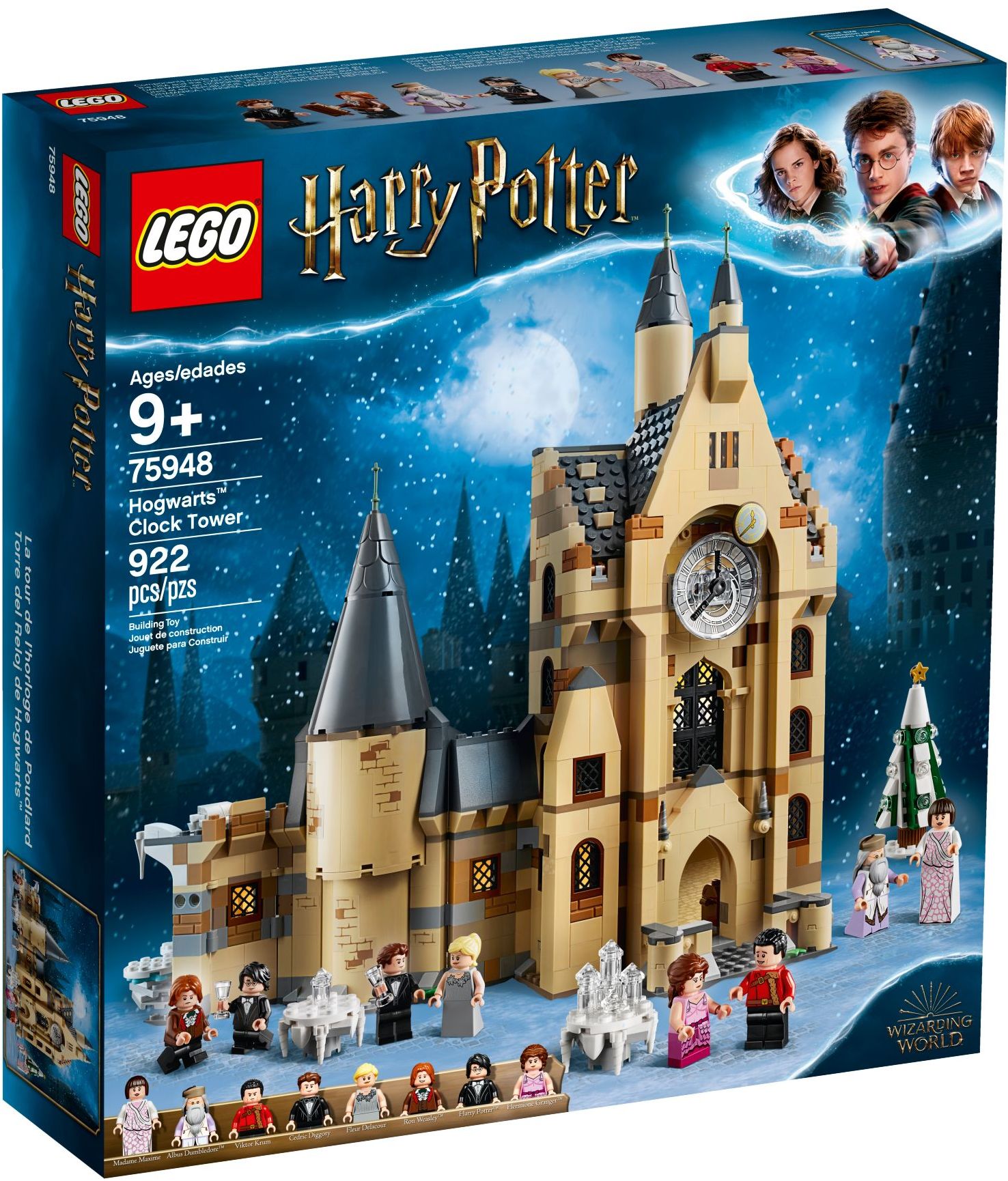 Sandet Margaret Mitchell Forstyrret Køb LEGO Harry Potter - Hogwarts-klokketårn (75948)