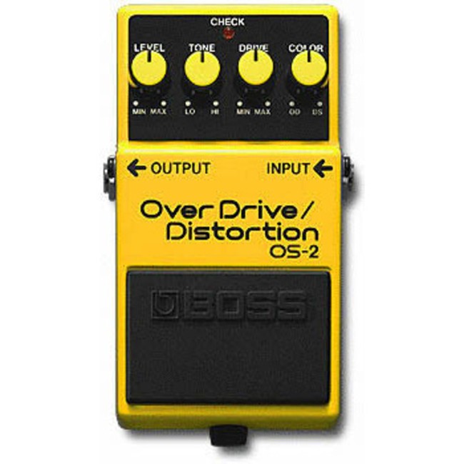 Boss - OS-2 Overdrive / Distortion - Guitar Effekt Pedal
