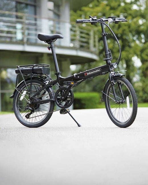Bikemate - Elektrisk/Hybrid Cykel 20" 250w - Sort