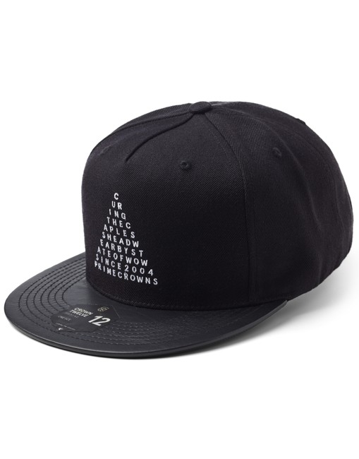 State Of Wow 'Pyramid' Cap - Black
