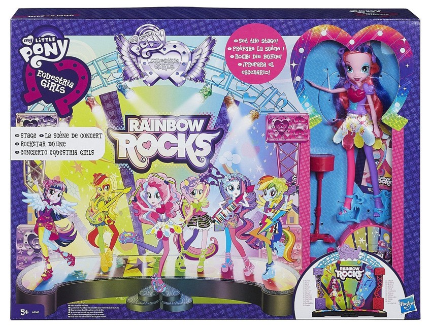 My Little Pony Rainbow Rocks Stage, Set The Stage!