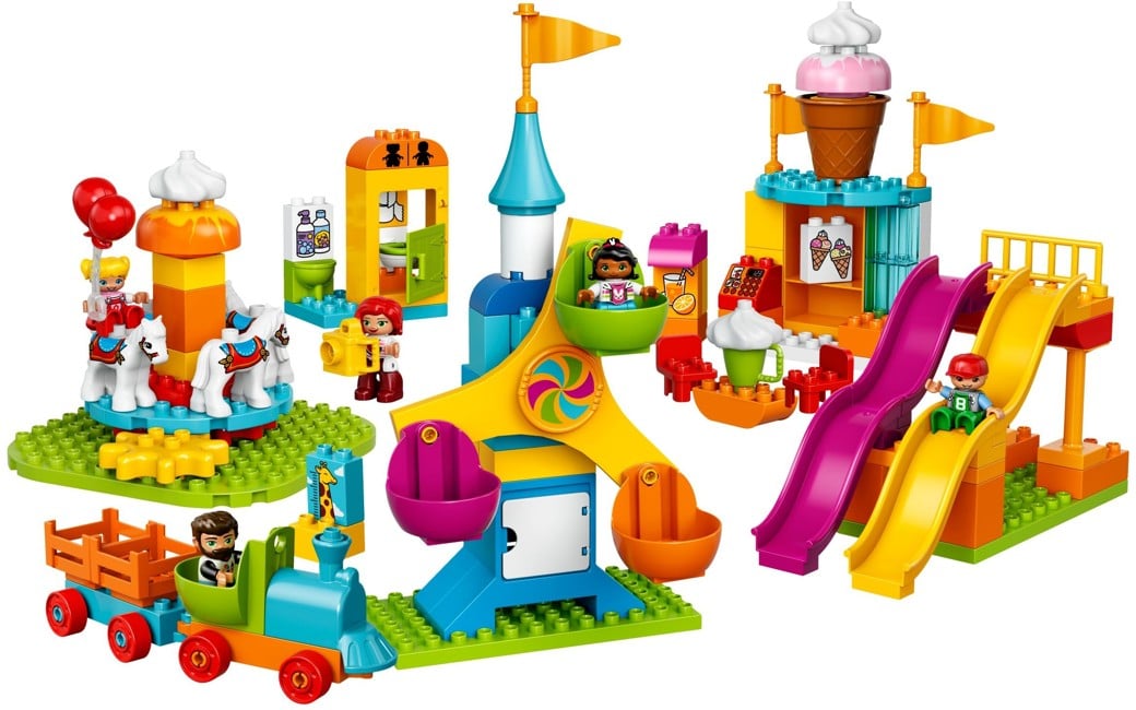 LEGO DUPLO -  Stor forlystelsespark (10840)