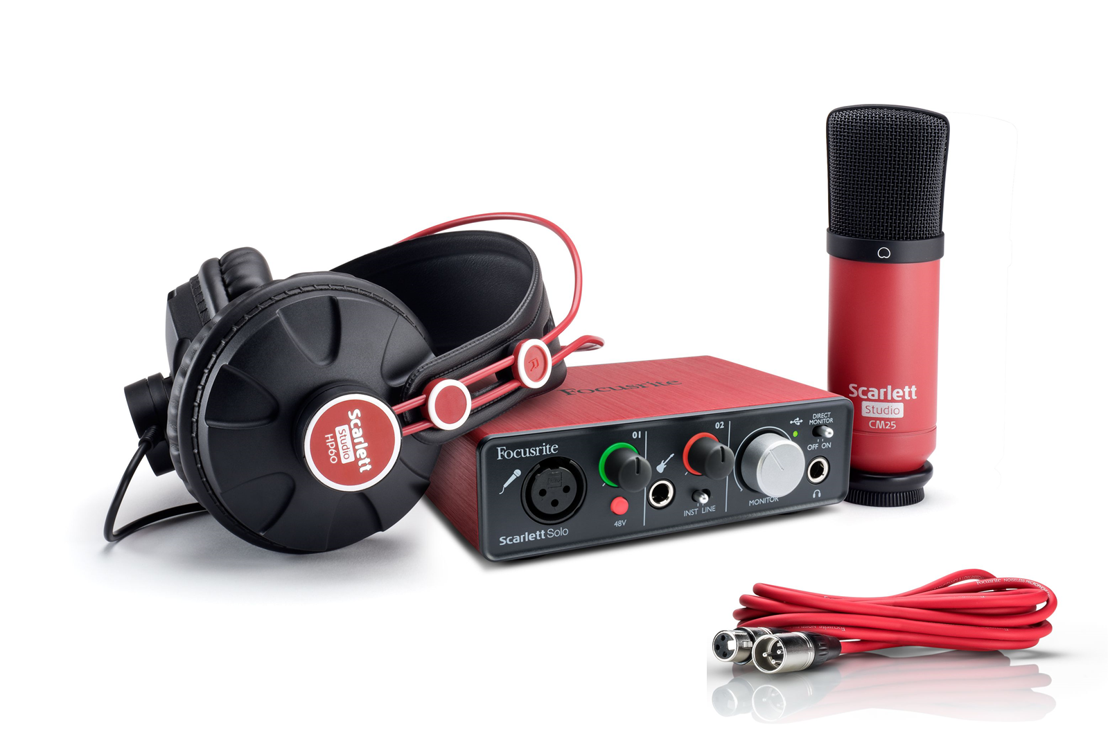 Buy Focusrite - Scarlett Solo Studio MKII - USB Audio Interface Bundle