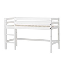 Hoppekids - ECO Dream Semi-high Bed 70x160cm, White