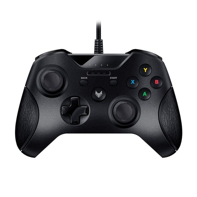 Wired USB Gamepad vibration Controller for Microsoft Xbox 360 Console Windows PC Laptop Computer (Black)