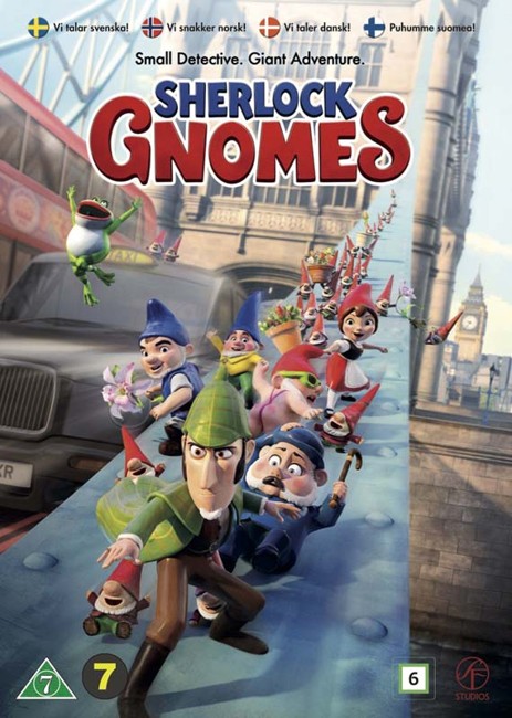 Mesterdetektiven Sherlock Gnomes - DVD