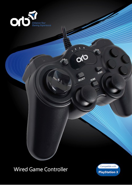 Wired Playstation 3 Controller (ORB)