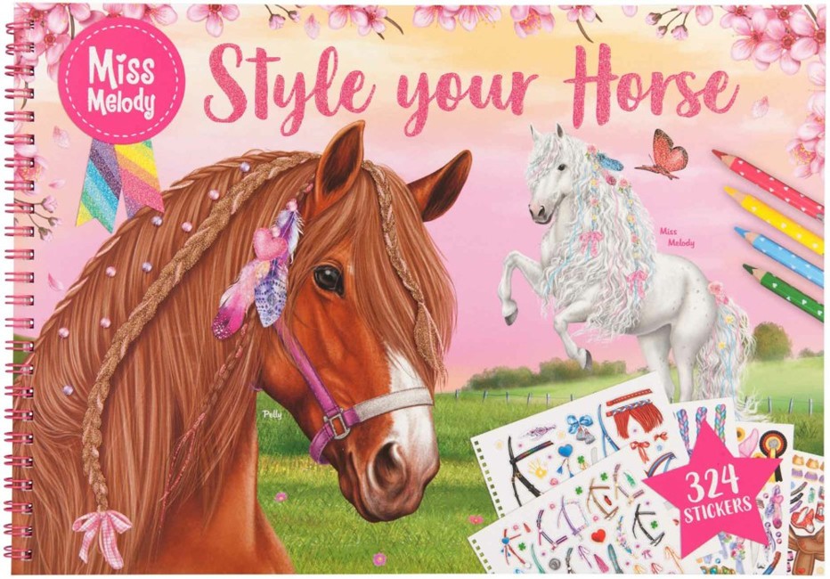 Miss Melody - Colouring Book - Style Your Horse (0410930)