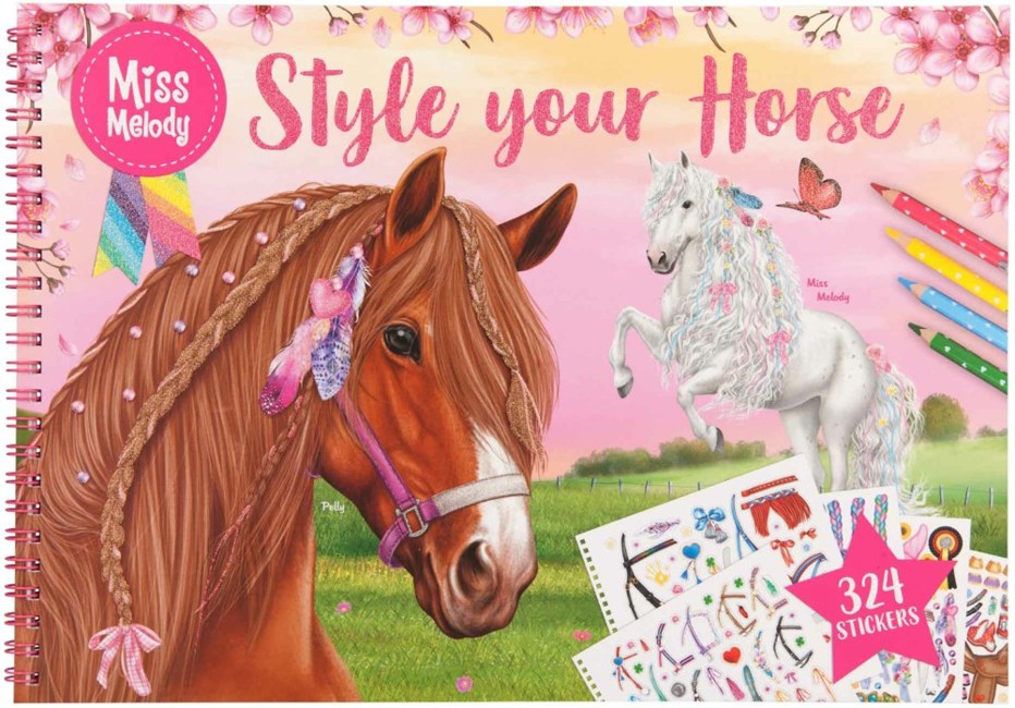 Buy Miss Melody Colouring Book Style Your Horse (0410930)