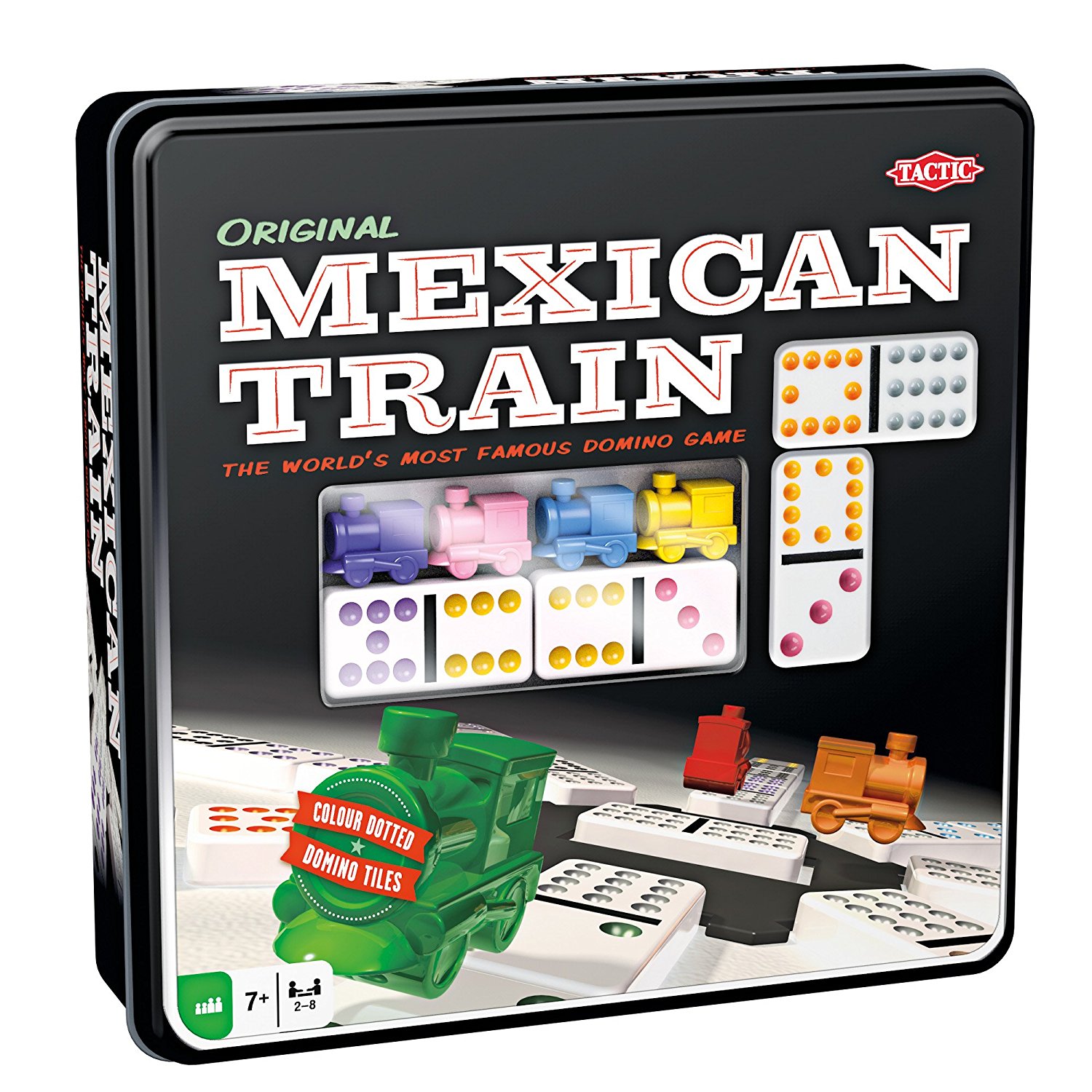 Tactic - Mexican Train Tinbox - Leker