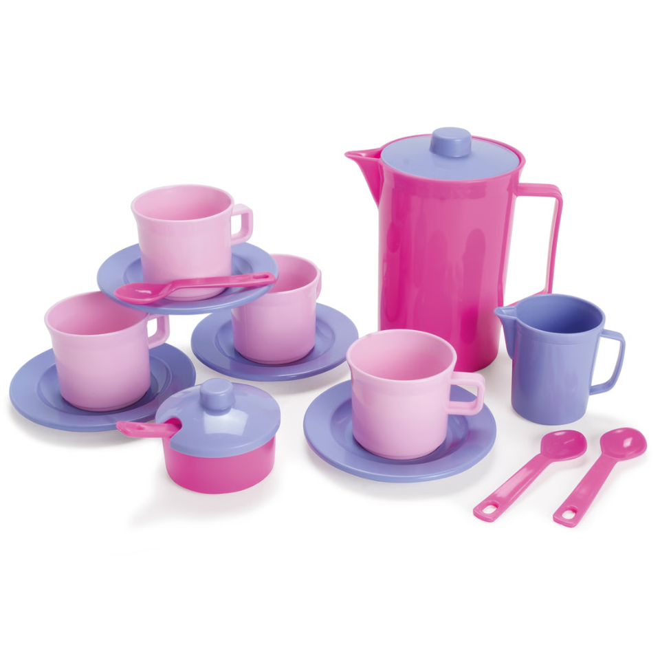 Dantoy - Kaffesæt i pink og lilla (4396)