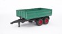 Bruder - Tandemaxle Tipping Trailer with Removeable Top (02010) thumbnail-1