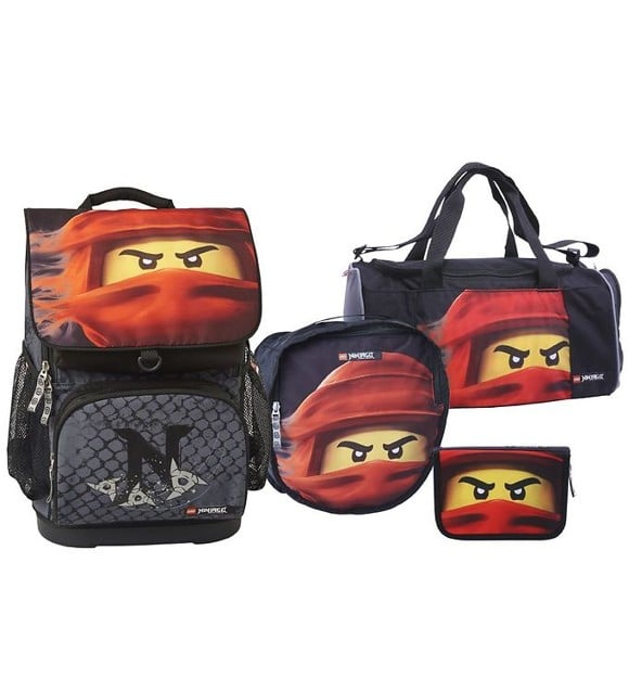 Buy LEGO - Optimo School Bag Set (4 pcs.) - Ninjago - Kai of Fire ...