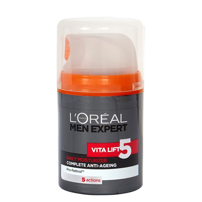 L'Oréal -  Men Expert Vitalift 5 Daily Moisturiser Complete Anti-Rynkecreme 50 ml