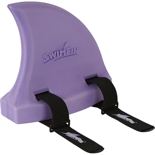 SwimFin - Haifischflossen-Schwimmgürtel für Kinder - Hellviolett