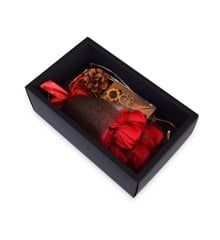 Rød Rose i sort boks (04470)